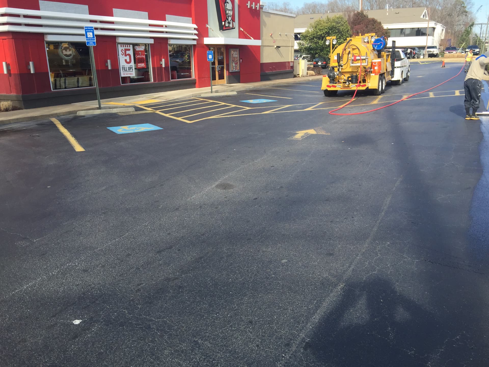 Drive-Thru Stack Lane Reconstruction - Northside in Richmond, VA